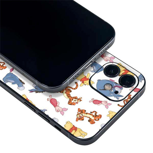 Disney Winnie the Pooh Character Pattern iPhone 12 Mini Skin