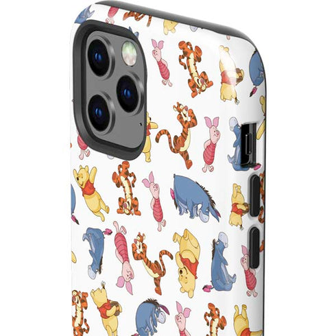 Disney Winnie the Pooh Character Pattern iPhone 12 Pro Max Impact Case