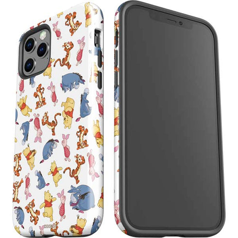 Disney Winnie the Pooh Character Pattern iPhone 12 Pro Max Impact Case