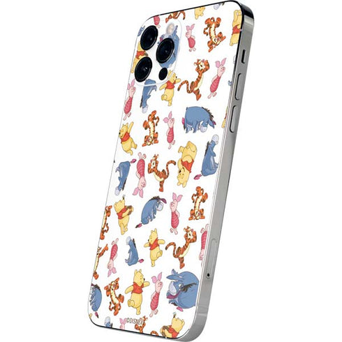 Disney Winnie the Pooh Character Pattern iPhone 12 Pro Skin