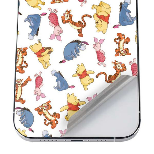 Disney Winnie the Pooh Character Pattern iPhone 12 Pro Skin