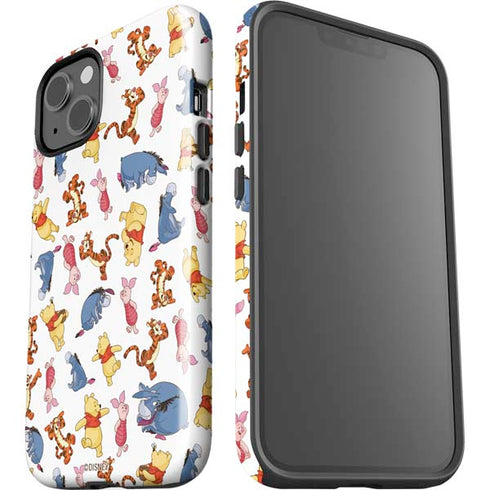 Disney Winnie the Pooh Character Pattern iPhone 13 Impact Case