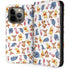Disney Winnie the Pooh Character Pattern iPhone 13 Pro Folio Case