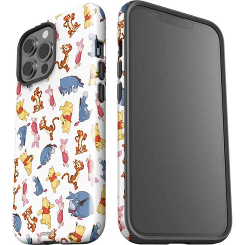 Disney Winnie the Pooh Character Pattern iPhone 13 Pro Max Impact Case