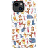 Disney Winnie the Pooh Character Pattern iPhone 14 Plus Impact Case