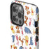 Disney Winnie the Pooh Character Pattern iPhone 14 Pro Impact Case