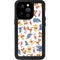 Disney Winnie the Pooh Character Pattern iPhone 14 Pro Waterproof Case