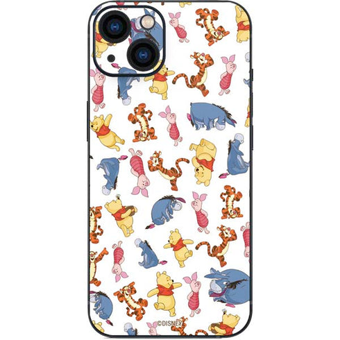 Disney Winnie the Pooh Character Pattern iPhone 14 Skin