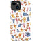 Disney Winnie the Pooh Character Pattern iPhone 15 Impact Case