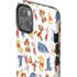 Disney Winnie the Pooh Character Pattern iPhone 15 Impact Case