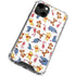 Disney Winnie the Pooh Character Pattern iPhone 15 Plus Clear Case