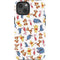 Disney Winnie the Pooh Character Pattern iPhone 15 Plus Impact Case
