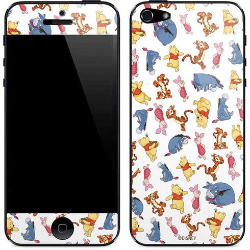 Disney Winnie the Pooh Character Pattern iPhone 5/5s/5SE Skin