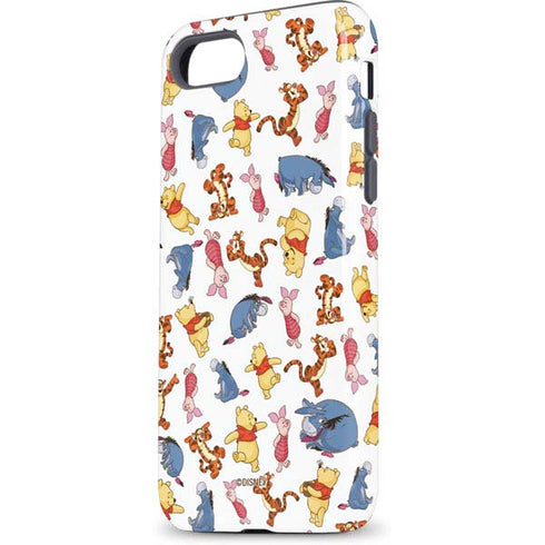 Disney Winnie the Pooh Character Pattern iPhone 8 Pro Case