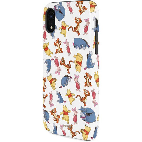 Disney Winnie the Pooh Character Pattern iPhone XR Pro Case