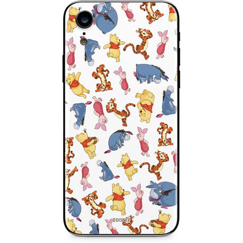 Disney Winnie the Pooh Character Pattern iPhone XR Skin