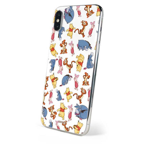 Disney Winnie the Pooh Character Pattern iPhone XS Max Skin