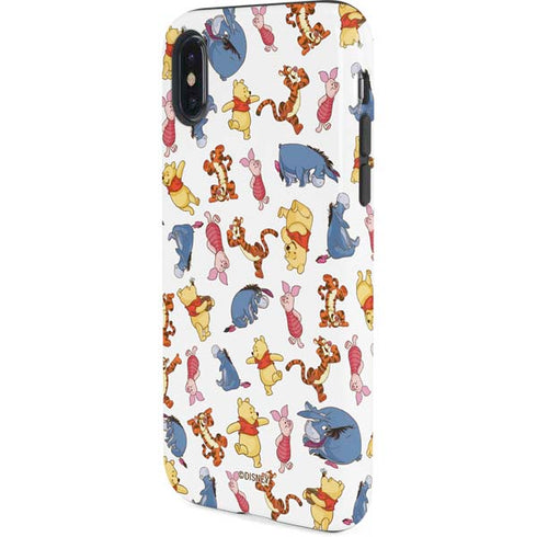 Disney Winnie the Pooh Character Pattern iPhone XS Pro Case
