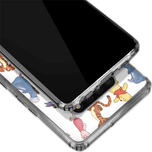 Disney Winnie the Pooh Character Pattern LG Stylo 6 Clear Case
