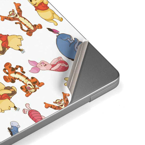 Disney Winnie the Pooh Character Pattern MacBook Pro 14in (2021-24) Skin