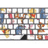 Disney Winnie the Pooh Character Pattern Magic Keyboard with Numeric Keypad Skin