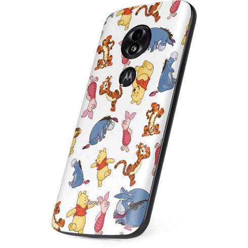 Disney Winnie the Pooh Character Pattern Moto E5 Play Skin