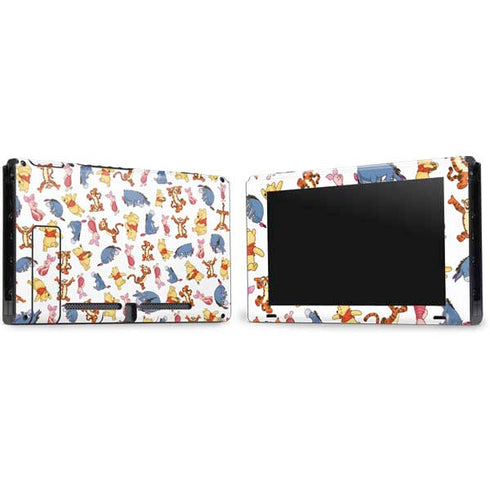 Disney Winnie the Pooh Character Pattern Nintendo Switch Bundle Skin