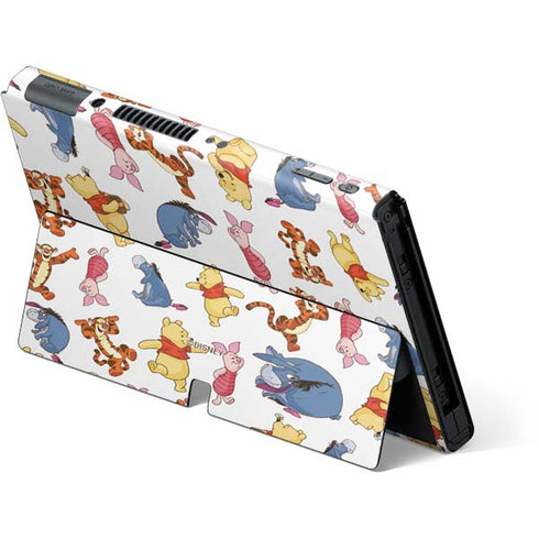 Disney Winnie the Pooh Character Pattern Nintendo Switch OLED (2021) Skin