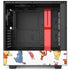 Disney Winnie the Pooh Character Pattern NZXT H510 Compact ATX Mid-Tower Case Skin