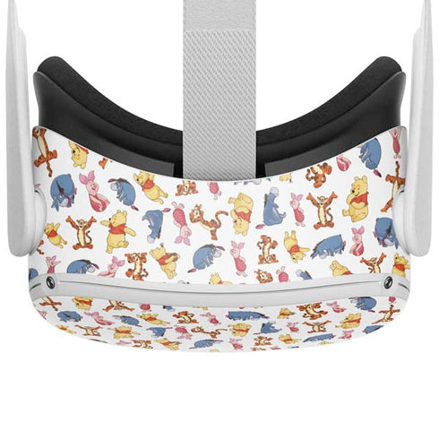 Disney Winnie the Pooh Character Pattern Oculus Quest 2 Skin