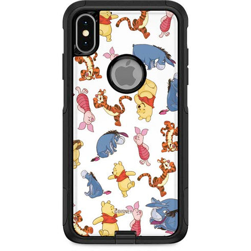 Disney Winnie the Pooh Character Pattern Otterbox Commuter iPhone Skin