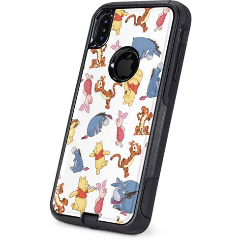 Disney Winnie the Pooh Character Pattern Otterbox Commuter iPhone Skin