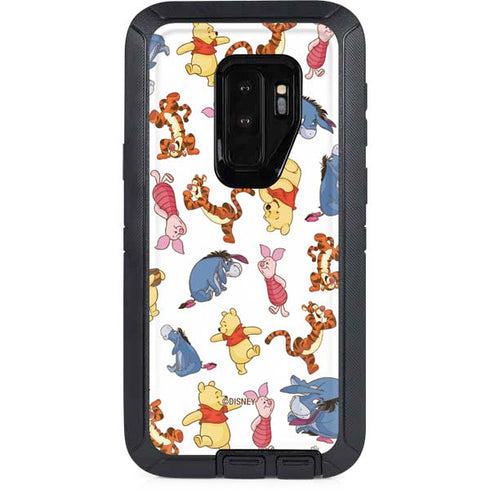 Disney Winnie the Pooh Character Pattern Otterbox Defender Galaxy Skin