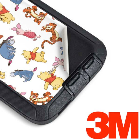 Disney Winnie the Pooh Character Pattern Otterbox Defender Galaxy Skin