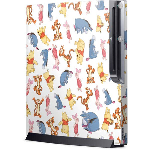 Disney Winnie the Pooh Character Pattern Playstation 3 & PS3 Slim Skin