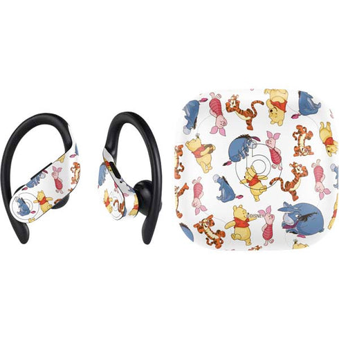 Disney Winnie the Pooh Character Pattern PowerBeats Pro Skin