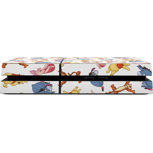 Disney Winnie the Pooh Character Pattern PS4 Console Skin
