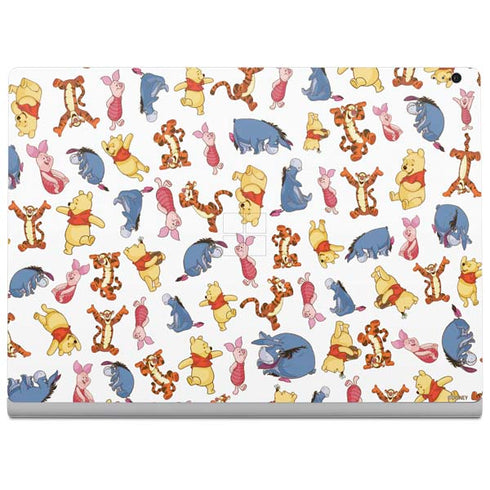 Disney Winnie the Pooh Character Pattern Surface Book 2 13.5in Skin
