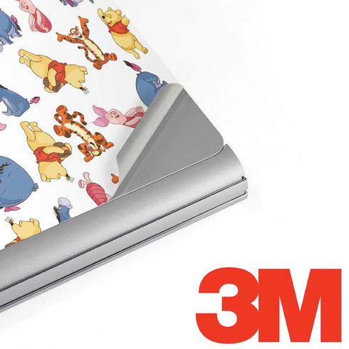 Disney Winnie the Pooh Character Pattern Surface Book 2 13.5in Skin
