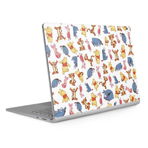 Disney Winnie the Pooh Character Pattern Surface Book 2 15in Skin