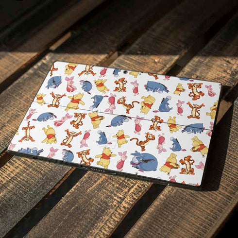 Disney Winnie the Pooh Character Pattern Surface Pro 7 Skin