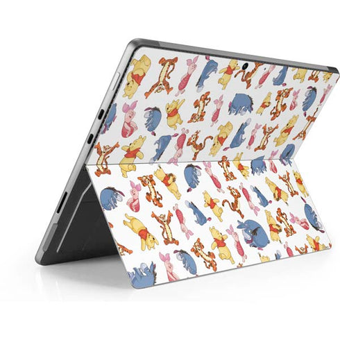Disney Winnie the Pooh Character Pattern Surface Pro 8 Skin