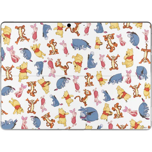 Disney Winnie the Pooh Character Pattern Surface Pro 9 Skin