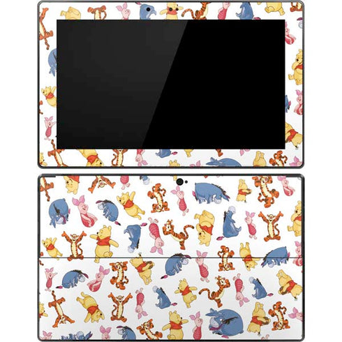 Disney Winnie the Pooh Character Pattern Surface Pro Tablet Skin