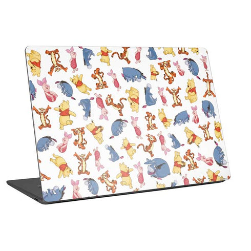 Disney Winnie the Pooh Character Pattern Universal Laptop 12in (9.8 x 6.8in) Skin