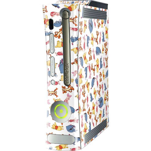 Disney Winnie the Pooh Character Pattern Xbox 360 (Includes HDD) Skin