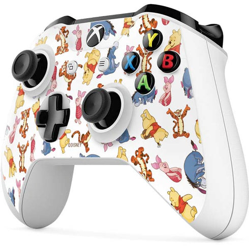 Disney Winnie the Pooh Character Pattern Xbox One S Controller Skin