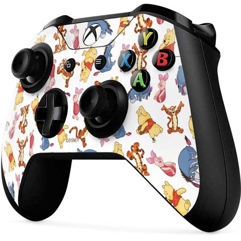Disney Winnie the Pooh Character Pattern Xbox One X Controller Skin