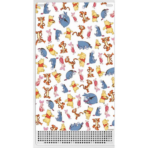 Disney Winnie the Pooh Character Pattern Xbox Series S Console Skin