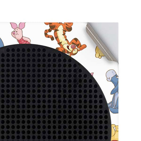 Disney Winnie the Pooh Character Pattern Xbox Series S Console Skin